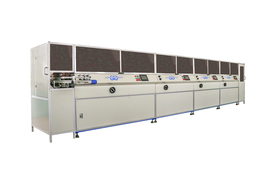 360-Grad-Servo-getriebene Flaschenbildschirmdruckmaschine für Behälter in verschiedenen Formen