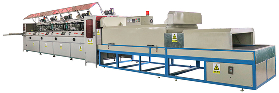 Siebdrucker mit duroplastischer Tinte und IR-Härtungsmaschine
