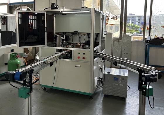 Flachflächenkappen Druckmaschine Bildschirmdrucker 1-3 Farben Geschwindigkeit 50 Stück pro Minute