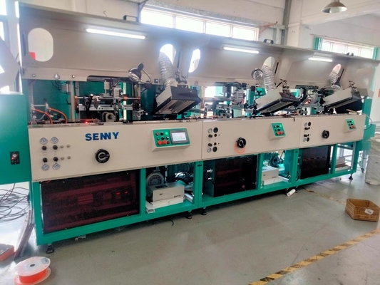 Schirmdruckmaschine mit visuellem System