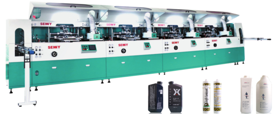 85 Stück/min Plastikflasche Automatische UV-Druckmaschine 1-8Farben