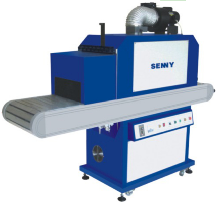 UV200RF UV-Härtemaschine für Kunststoffbehälter mit Edelstahlgurt