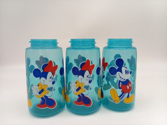 1-8 Farben 6200 Stück/Std. Kunststoffflaschen Servo-angetriebene UV-Druckmaschine