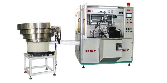 Vollautomatische Siebdruckmaschine für Spritzen und Augenbrauenstifte