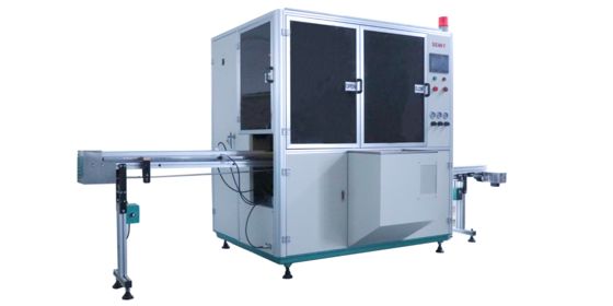 1-Farbe 50 Stk./Min. Automatische Gläser- und Flaschendeckel-UV-Siebdruckmaschine