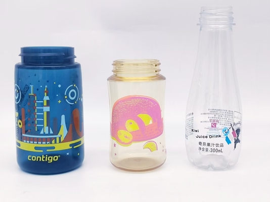 1-8 Farben 85 Stk./Min. Automatische UV-Siebdruckmaschine für Kunststoffflaschen