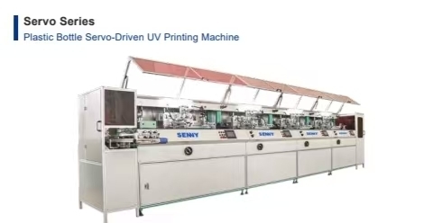1-8 Farben 70 Stk./Min. servogesteuerte UV-Druckmaschine für Kunststoffflaschen