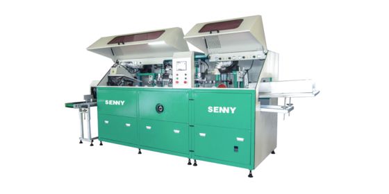 3-8L 35 Stück/Min. Automatische Kunststoff-Runde Eimer UV-Bildschirmdruckmaschine