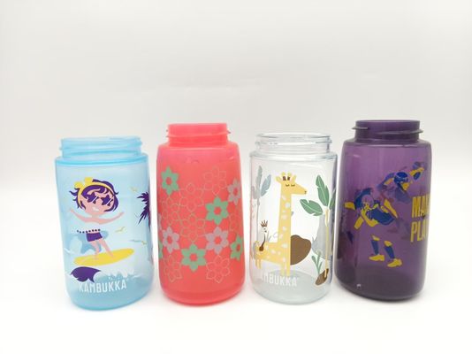 Container 4-Color 60 Pcs/Min CNC Automatic UV Curing Screen Printing Machine