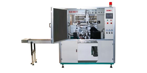 Augenbrauen / Spritze Automatische 1-Farben-UV-Siebdruckmaschine 60 Stk./Min