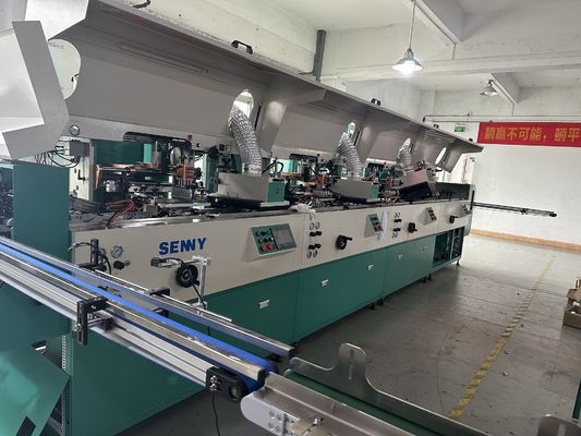 85 Stück/Min Glasflasche Mehrfarbiger Autoschirmdruckmaschine