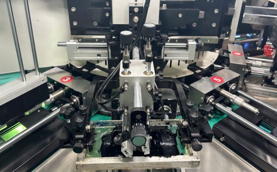 Container CNC 1-2 Color Automatic UV Curing Printing Machine 60 Pcs/Min