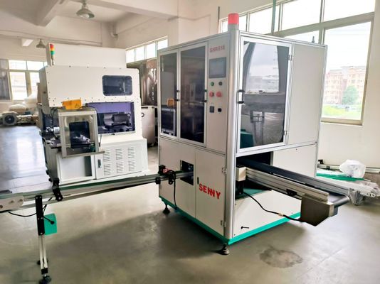 1 Farbe vollautomatische Warmstempelmaschine für Flaschen 3000 Stück/Stunde