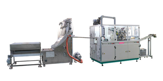 Automatische UV-Offset-Druckmaschine für Plastikflaschenkappen 28-38mm Durchmesser bei 1600 Stück/Minute mit 1-4 Farben