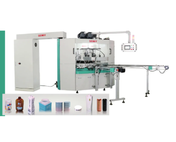 60Hz Fully Automatic Screen Printing Machine , 45pcs/Min 4 Station Screen Printer