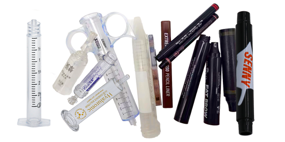 Syringe/Eyebrow Pencil Automatic 1 Color UV Screen Printer with LED-UV curing function