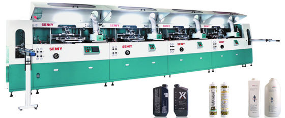 Farbbildschirm-Druckmaschine Soems 6000pcs/Hr 8 für Behälter