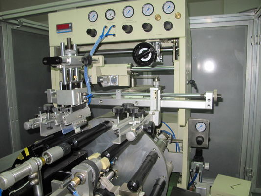 2 Station 50pcs/Min Automatic Screen Printing Equipment 100x100mm für Kappe