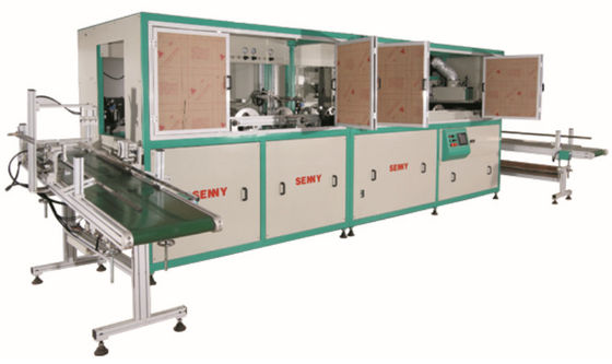 1000 Stück/h 900x250 mm vollautomatische Bildschirmdruckmaschine für Eimer