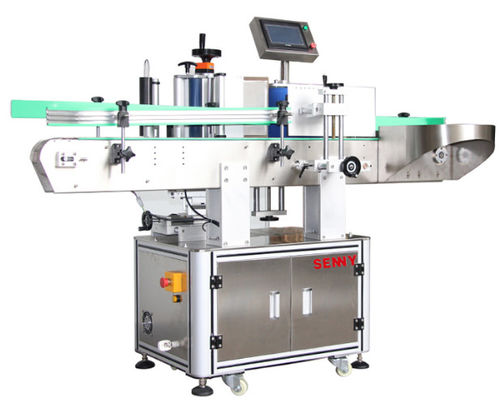 1.2kw Rundflaschen-Aufkleber-Kennzeichnungsmaschine, 40 Stück/Min.