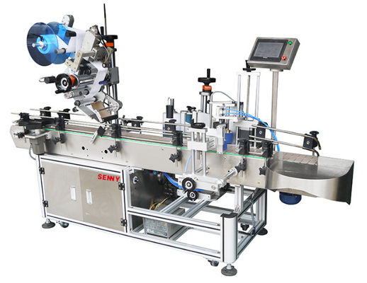automatischer Aufkleber-Etikettiermaschine 0.6mpa 1.5KW für runde Flasche