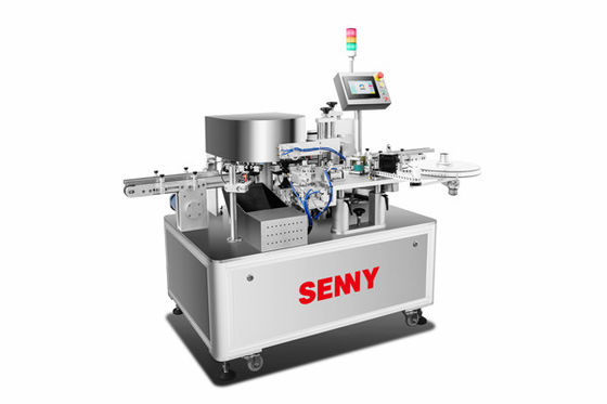 2 kW 220VAC PLC-gesteuerte Lippenstift-Kennzeichnungsmaschine mit 60-90 Stück/Min