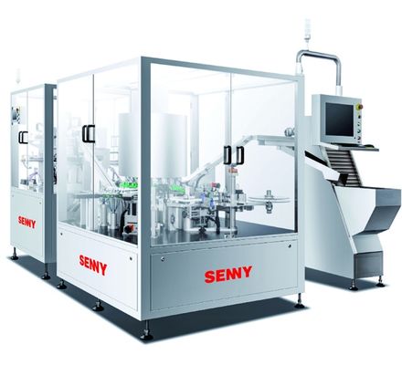300 Stück/min Automatische Etikettiermaschine für vorgefüllte Nadeln