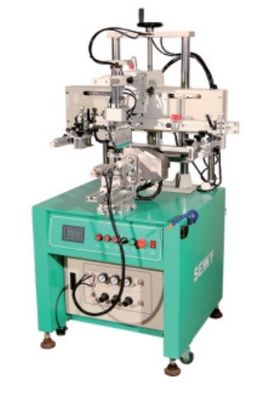 Digitale Seidenflächendruckmaschine für runde / ovale Flasche