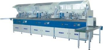 Komplexe Form-Siebdruck-Maschinen-380V LWith heiße stempelnde und Kennzeichnungsfunktion