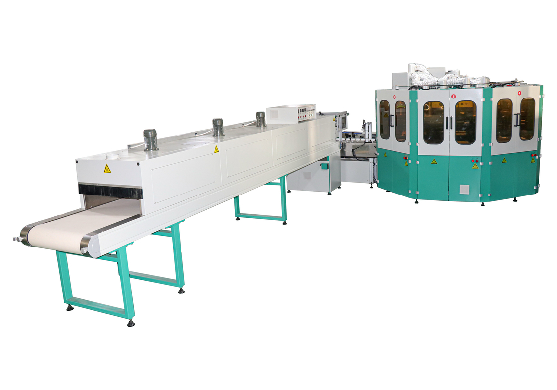 1-6 Farben-CNC-Bildschirmdrucker mit IR-Härtung für Babynahrungsflaschen und Sippy Cups