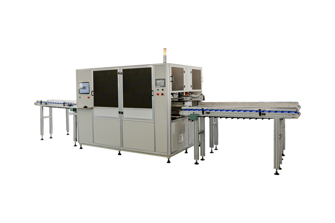 Servogetriebener 2-Farben-Flaschen-Siebdrucker mit UV-Tinte Linear Track Double Column