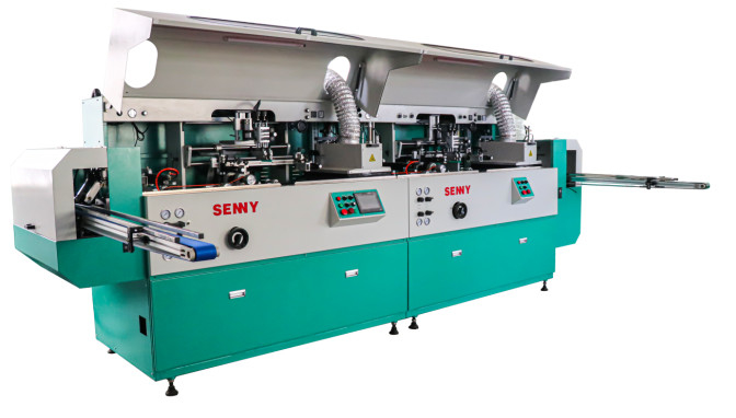 2farbige Druckmaschine Flach- oder Ovalflasche Doppelseitige Druckmaschine