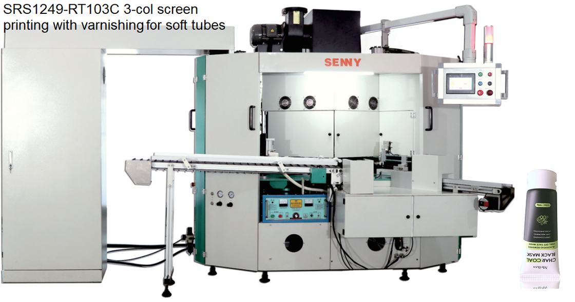 Automatische 4-Stations-Rohr-Druckmaschine 50 Stück/Min 6bar