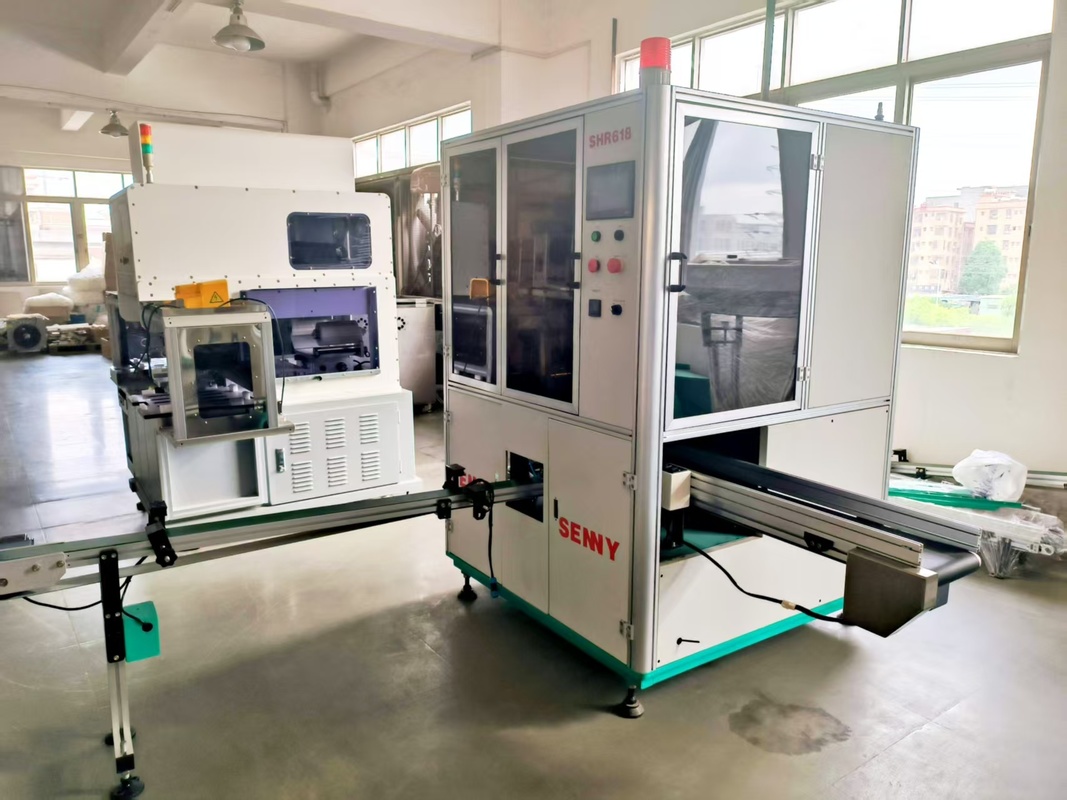 1 Farbe vollautomatische Warmstempelmaschine für Flaschen 3000 Stück/Stunde