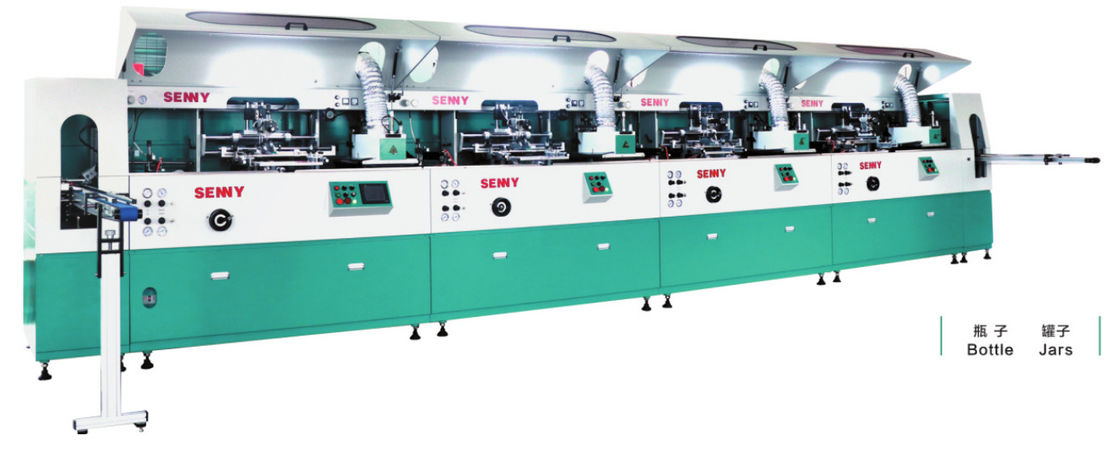 OEM 6000 Stück/Hr 8 Farben Siebdruckmaschine für Behälter