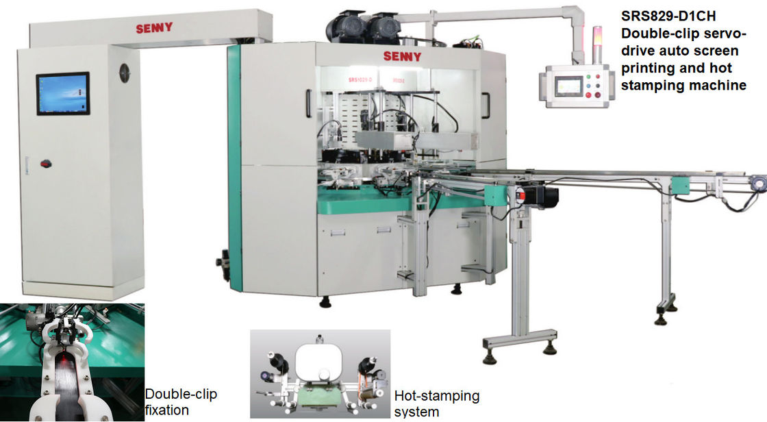 Druckmaschine des Farbbildschirm-380V 1, Siebdruck-Maschine der Stations-60Hz 2