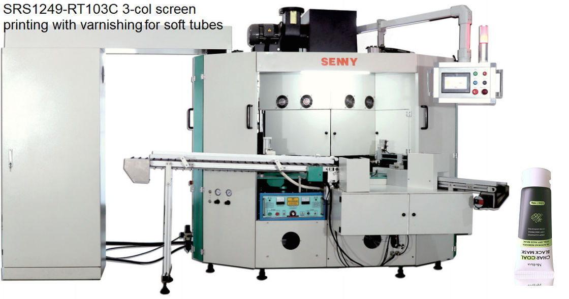 60 Hz 60 Stück/Min Vierfarbige Bildschirmdruckmaschine für kommerzielle Verwendung
